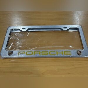 New (2)pcs License Plate Covers